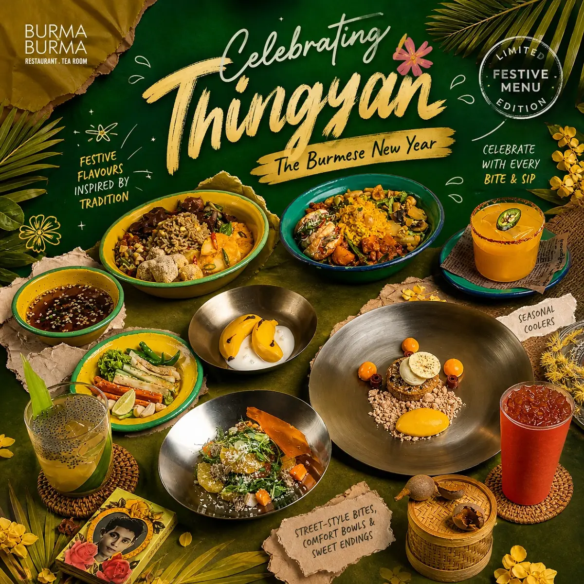 Burma Burma Celebrates Thingyan with a Festive Burmese New Year Menu
