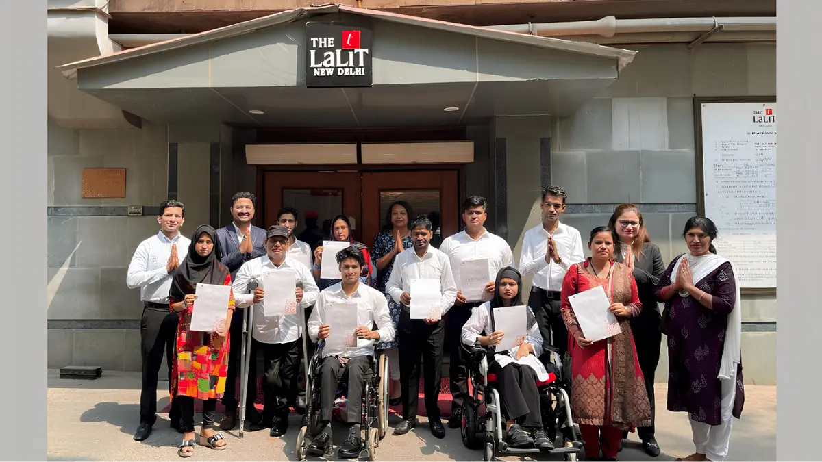 LaLiT Suri Hospitality Group Skilling Initiative for PwDs in India