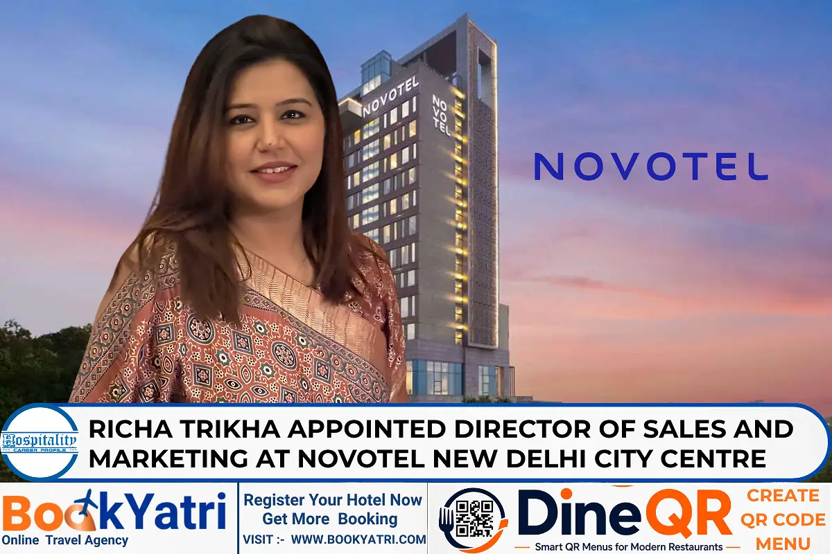 Richa Trikha New Director of Sales and Marketing at Novotel New Delhi