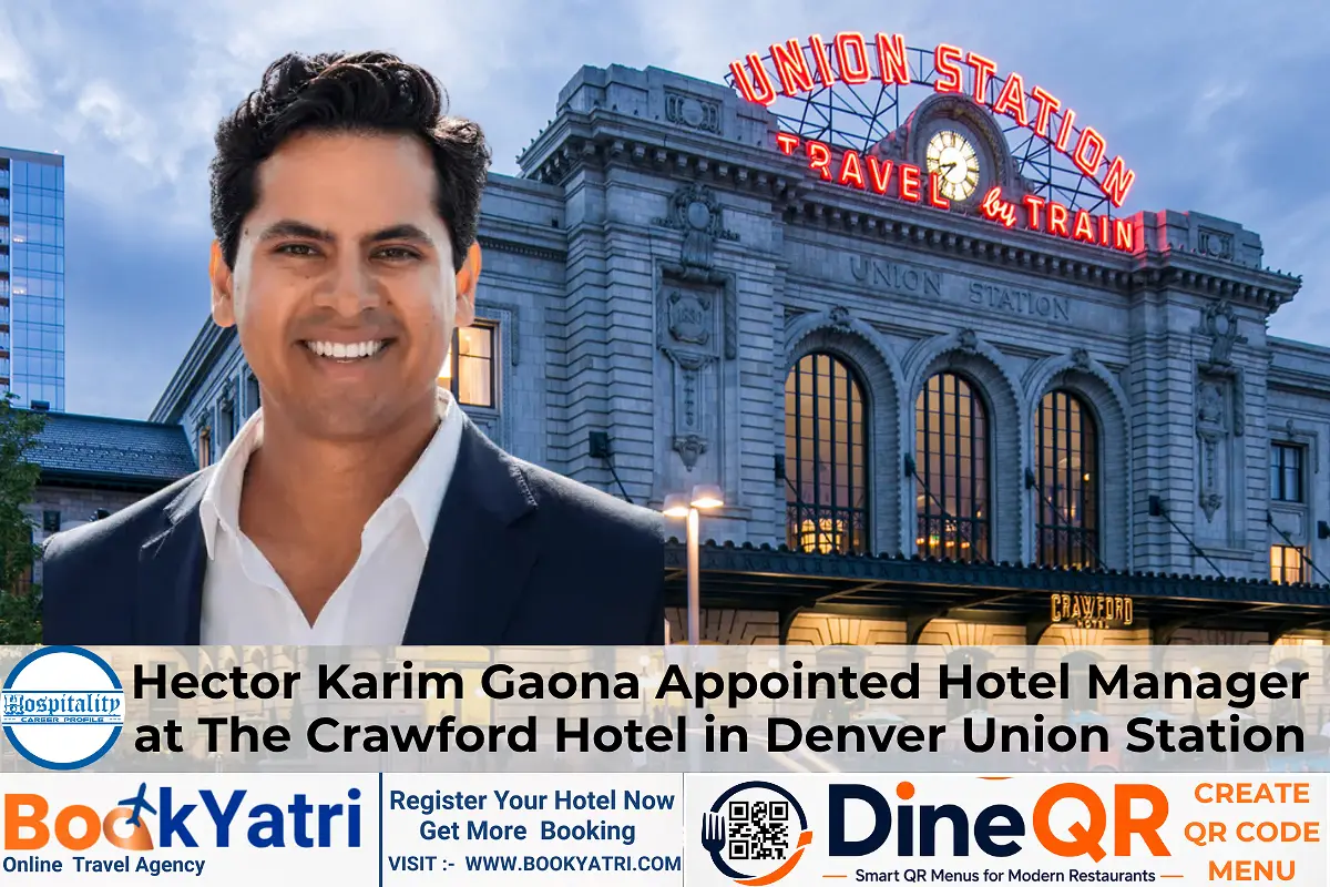 Hector Karim Gaona Joins The Crawford Hotel as Hotel Manager