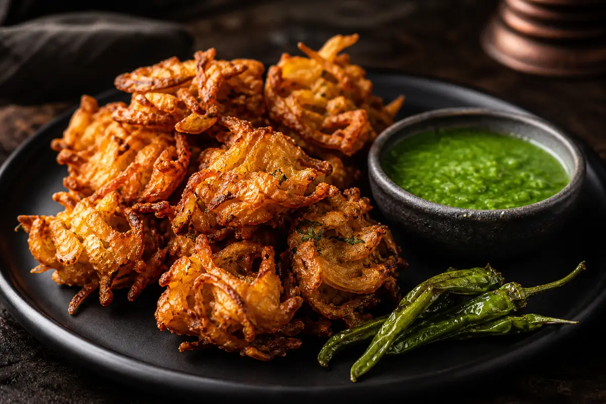 Onion Pakoda Recipe with SOP & Presentation Guide