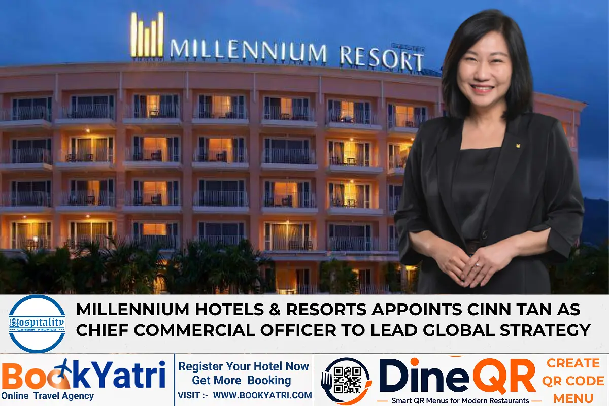 Cinn Tan as CCO to Lead Global Strategy at Millennium Hotels & Resorts