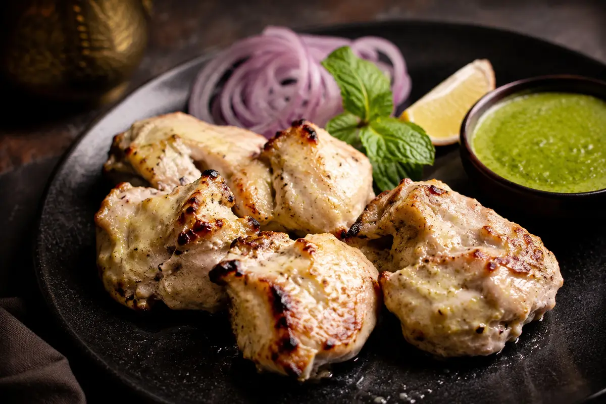 Malai Tikka Recipe with SOP & Presentation Guide