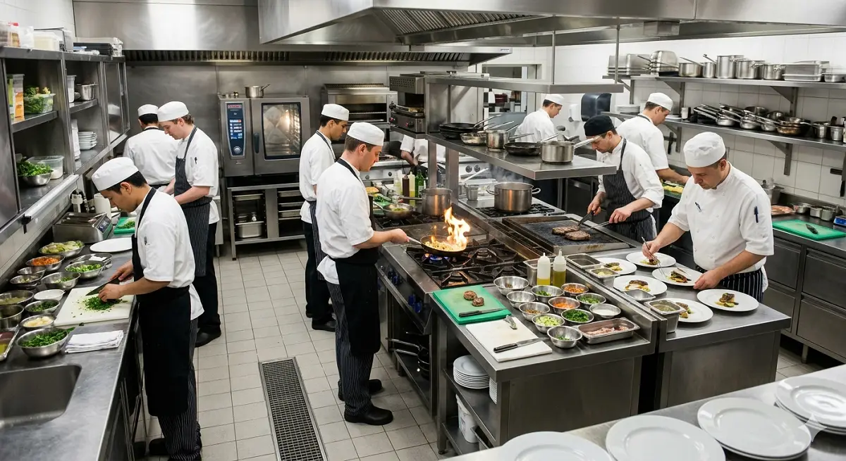Advanced Basic Kitchen Operations: Complete Training Guide with SOP & Professional Standards