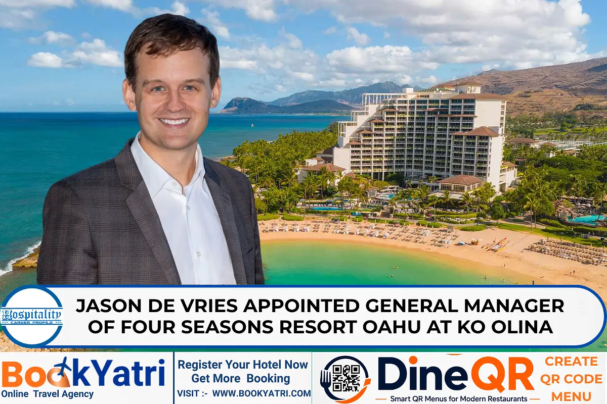 Jason de Vries New GM of Four Seasons Resort Oahu