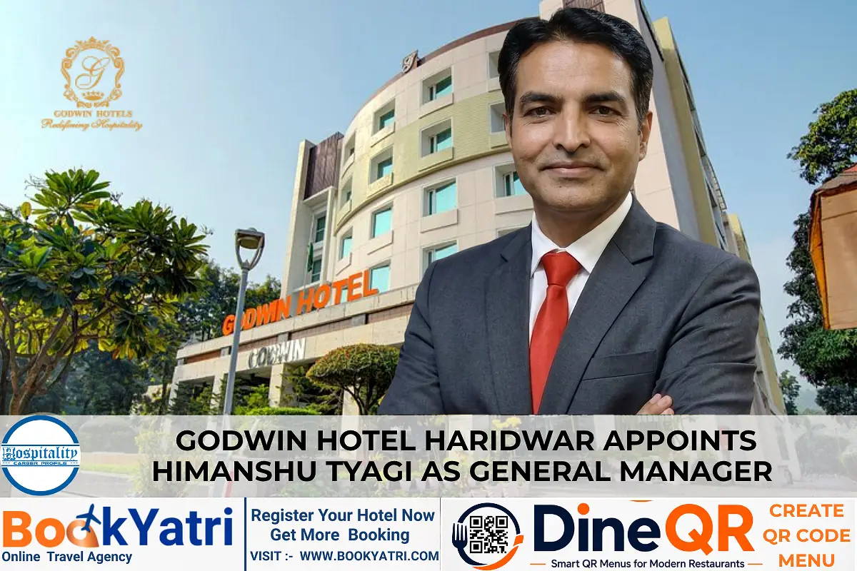 New GM Himanshu Tyagi to Lead Godwin Hotel Haridwar