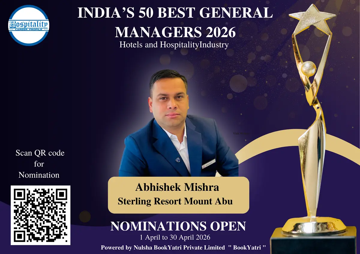 Abhishek Mishra Nominated for India’s Top 50 GMs 2026