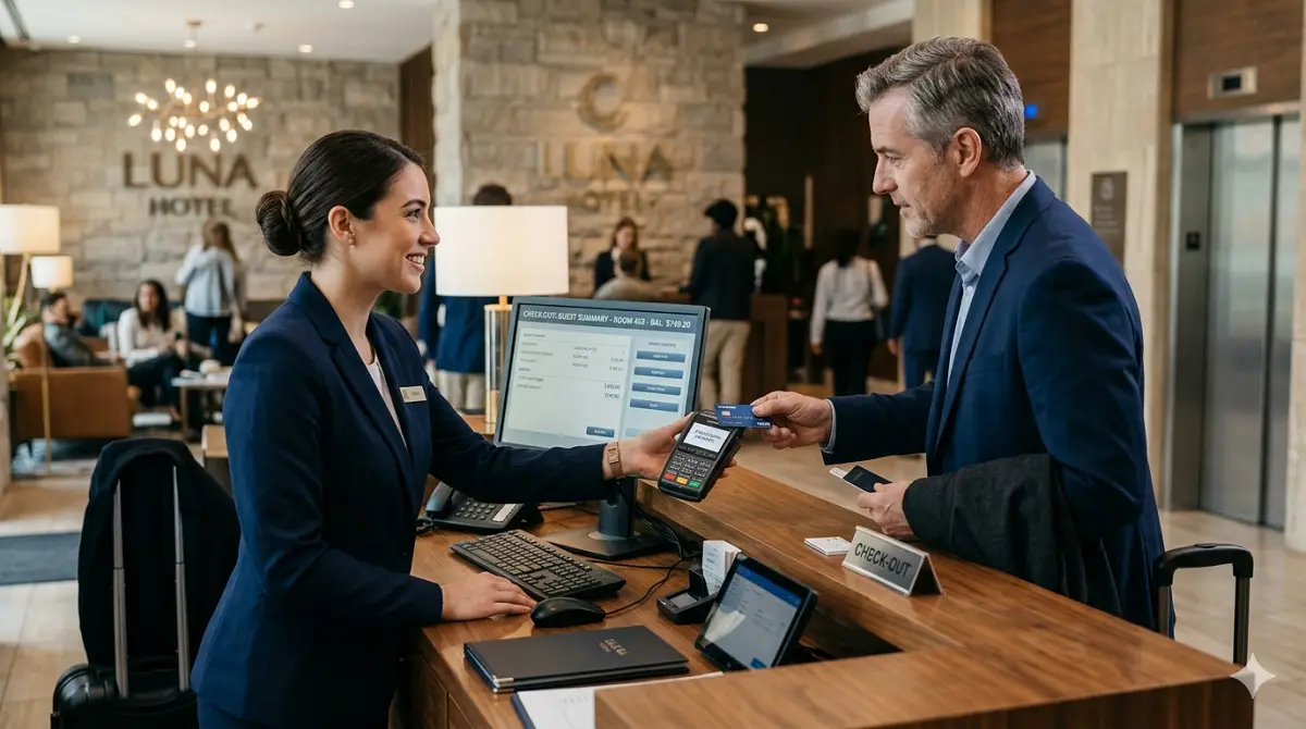 Hotel Standard Check-out Procedure: Front Office SOP Training Guide