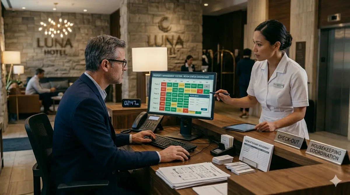 Expert Room Allocation Process: Front Office SOP Training Guide