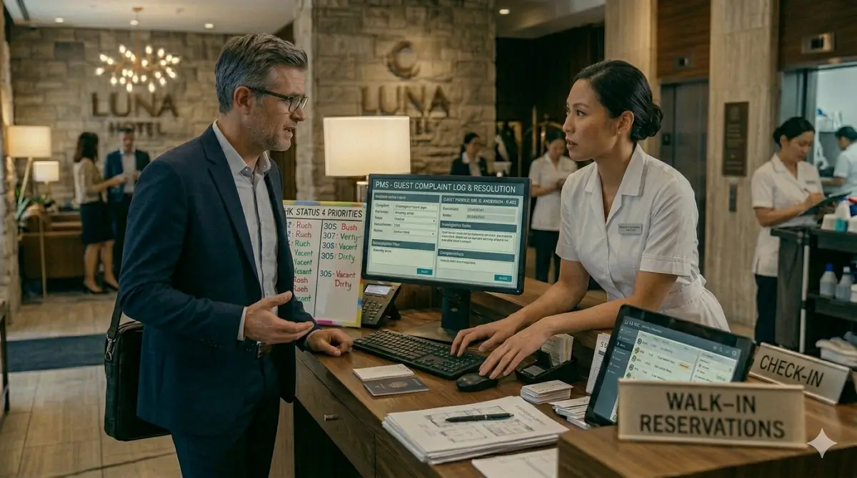 Beginner Handling Guest Complaints: Front Office SOP Training Guide
