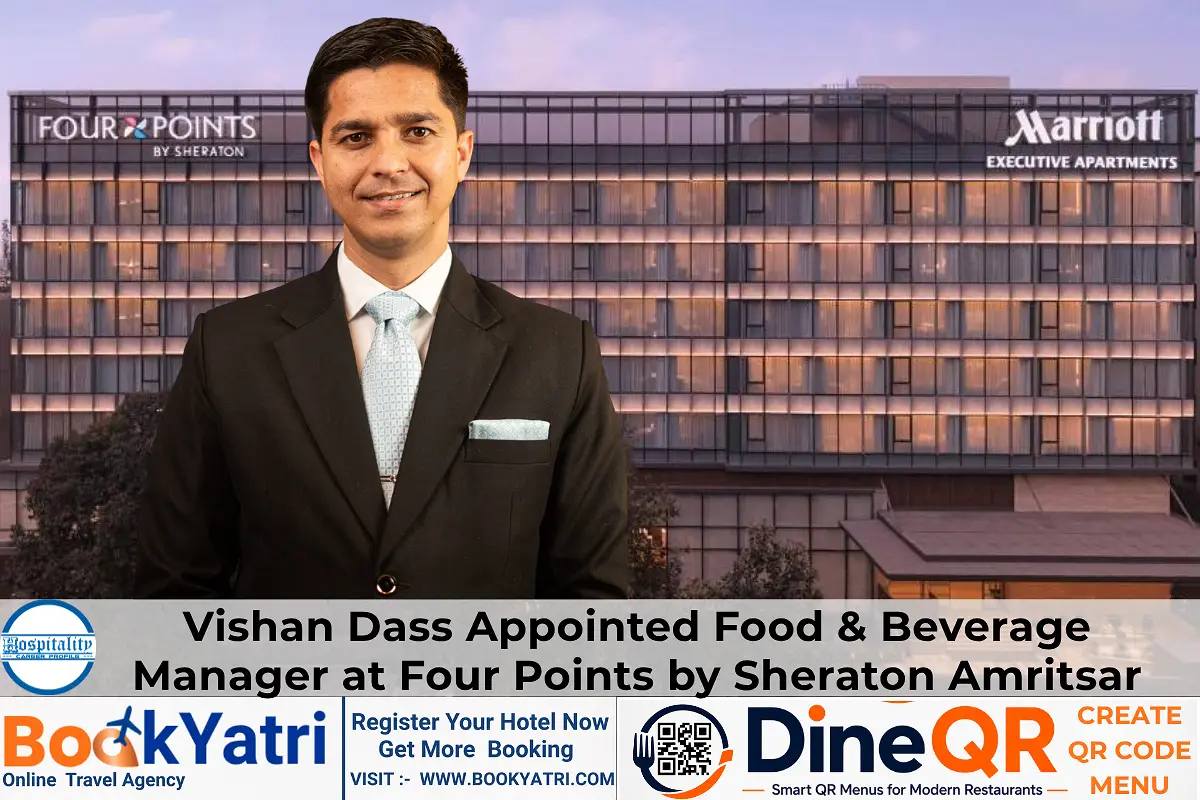 Vishan Dass Appointed F&B Manager at Four Points by Sheraton Amritsar