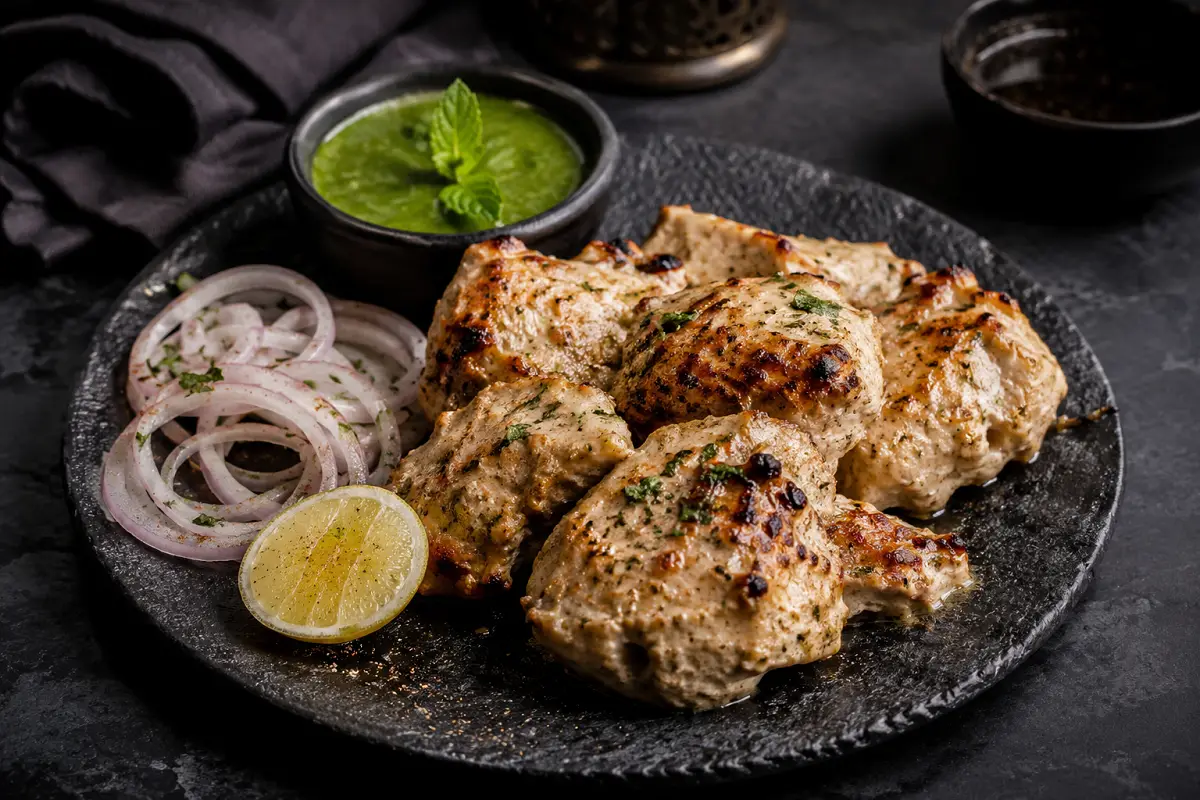 Afghani Chicken Recipe with SOP & Presentation Guide