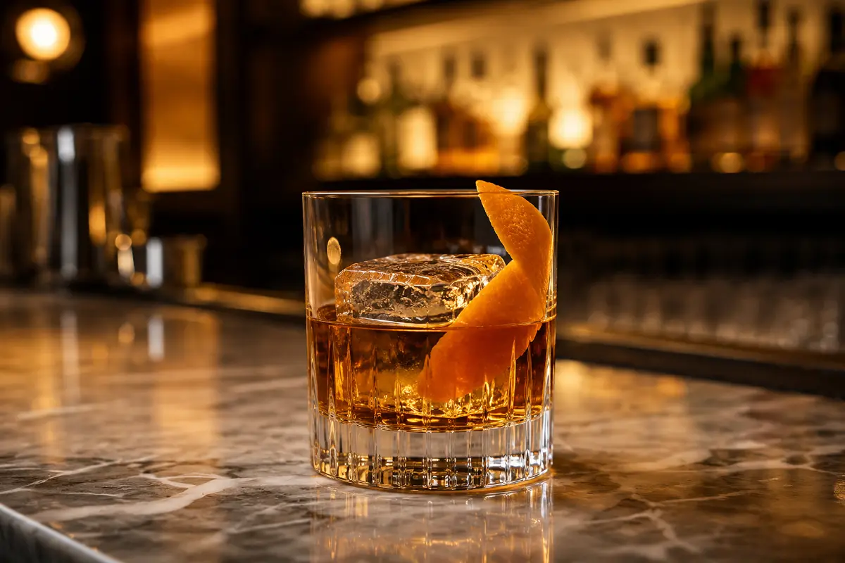 Old Fashioned Cocktail Recipe with SOP, Garnish & Presentation Guide