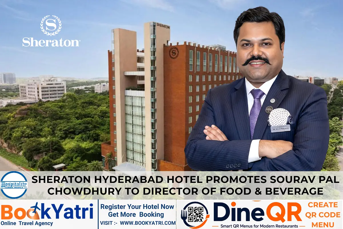 Sourav Pal Chowdhury Joins Sheraton Hyderabad as F&B Director