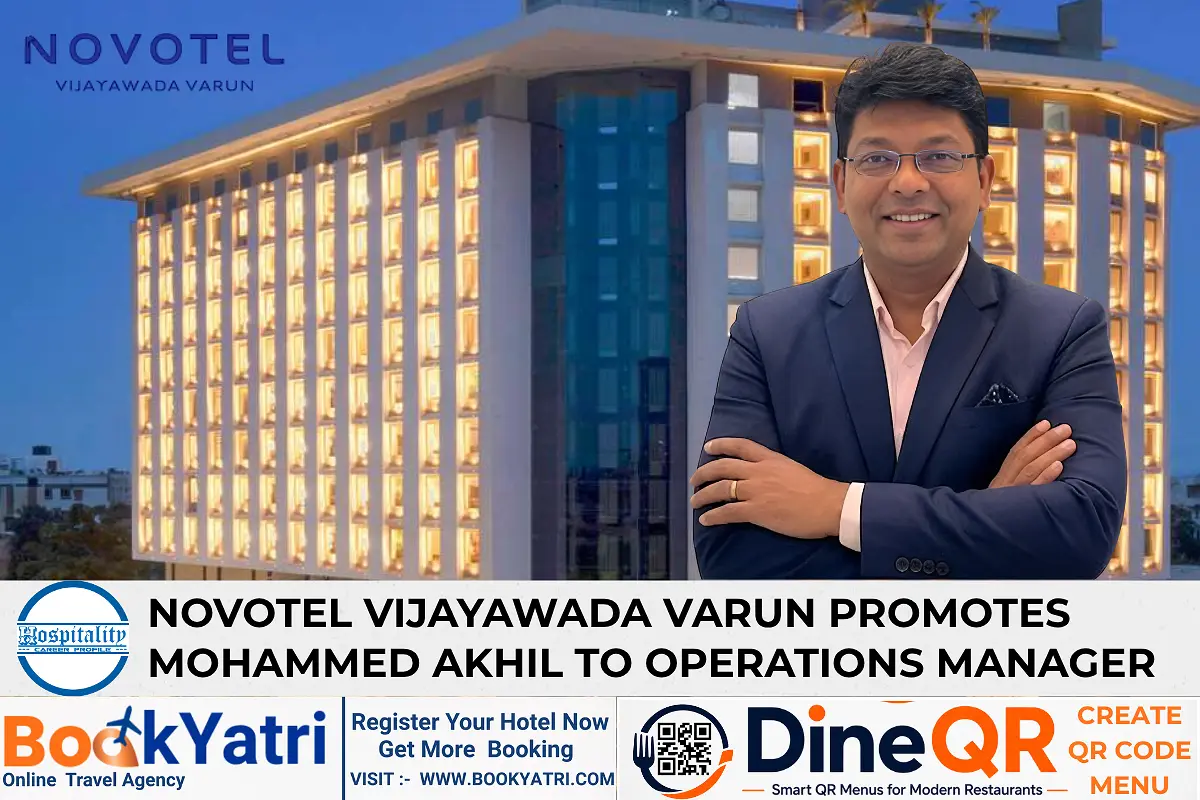 Mohammed Akhil Named Operations Manager at Novotel Vijayawada