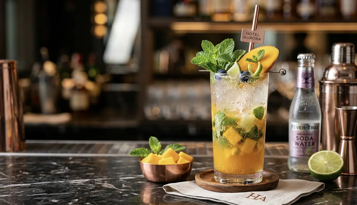 Mango Mojito Mocktail Recipe (Hotel Style) with SOP & Guide