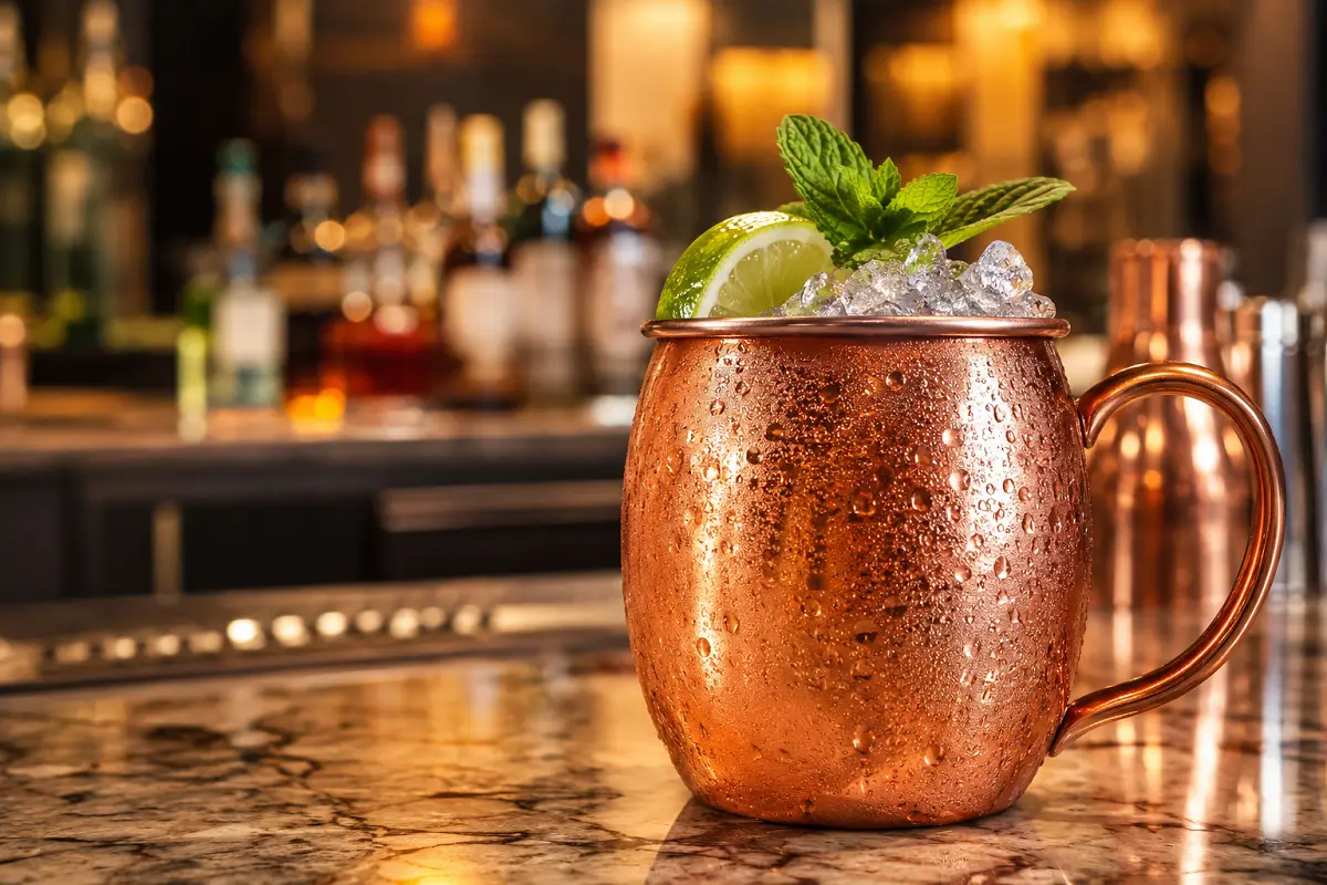 Moscow Mule Cocktail Recipe with SOP, Garnish & Presentation Guide