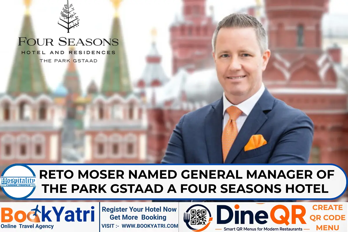 Reto Moser Named GM of The Park Gstaad A Four Seasons Hotel