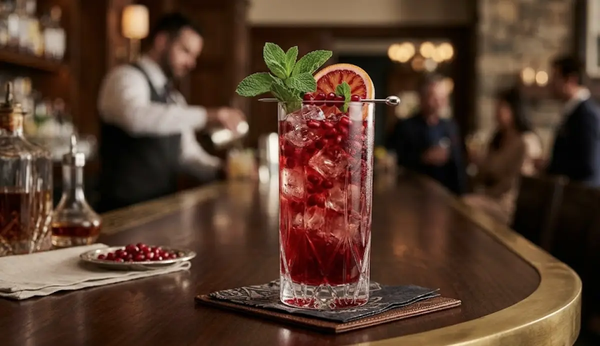 Pomegranate Punch Mocktail Recipe (Hotel Style Guide)