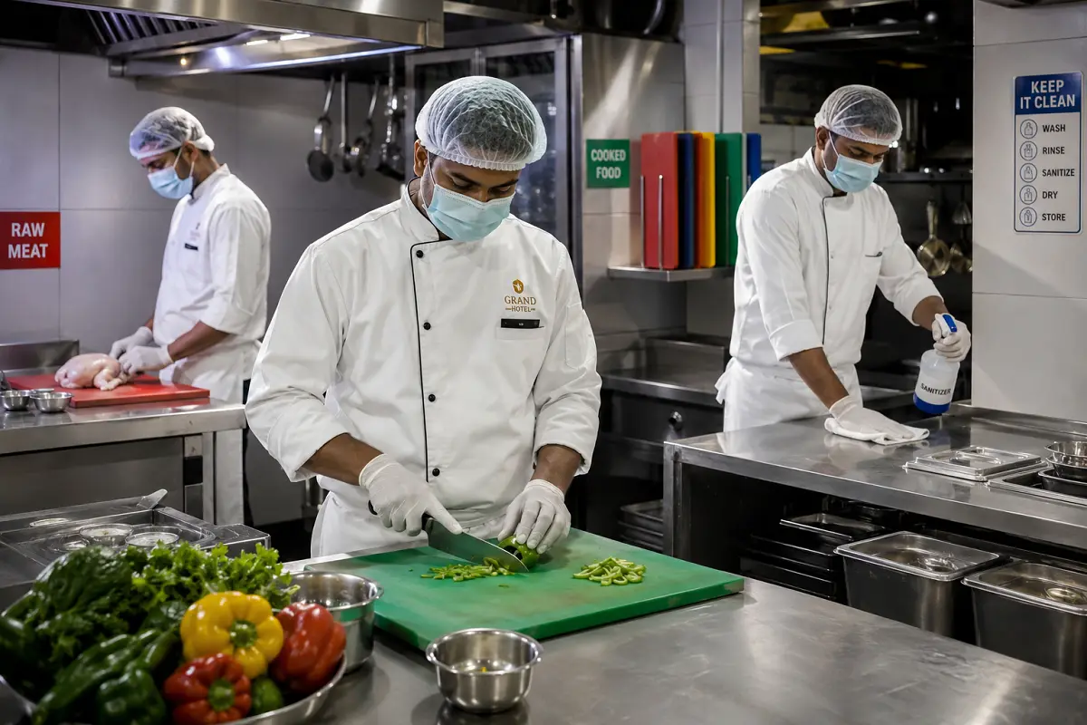 Step-by-Step Food Safety and Hygiene: Complete Training Guide with SOP & Professional Standards