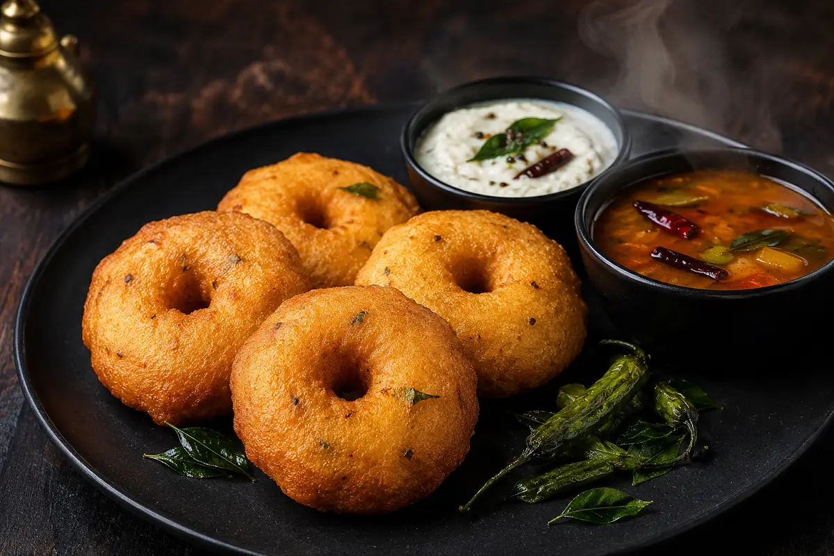 Medu Vada Recipe with SOP & Presentation Guide