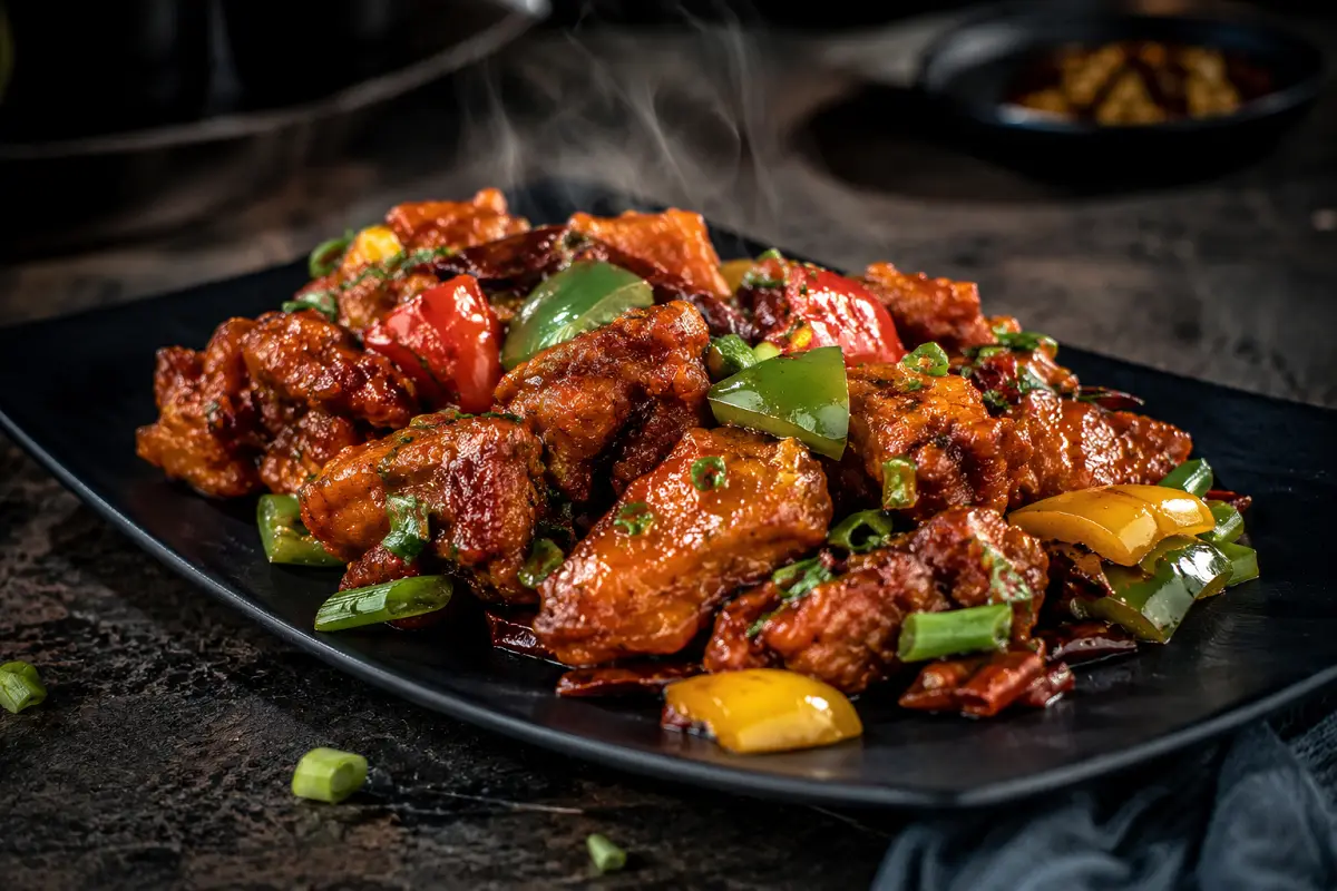 Chicken Chilli Dry Recipe with SOP & Presentation Guide (Indo-Chinese Indian Style)