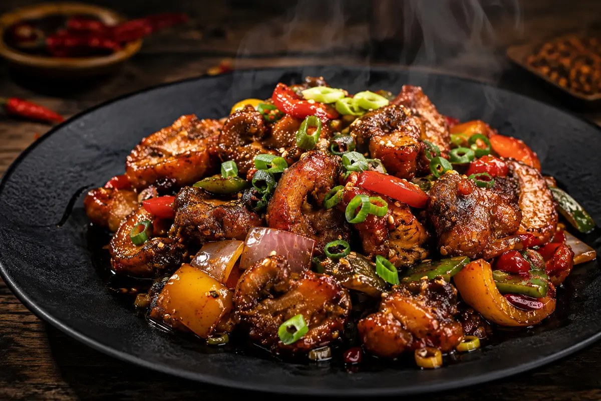 Chilli Mushroom Recipe with SOP & Presentation Guide (Indian Style)