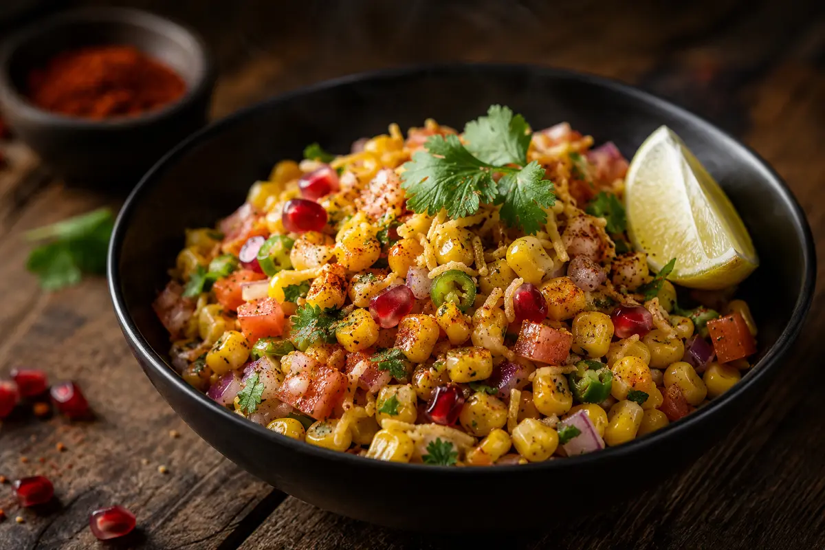 Corn Chaat Recipe with SOP & Presentation Guide