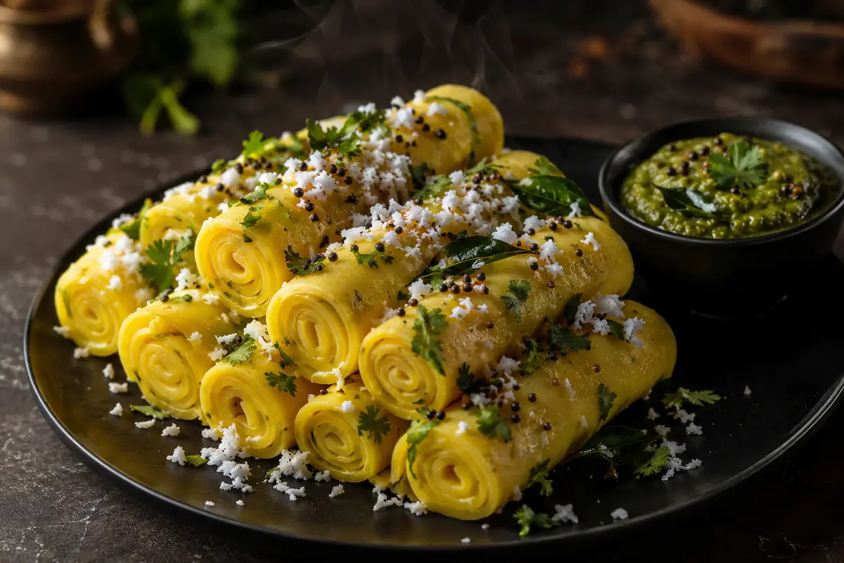 Khandvi Recipe with SOP & Presentation Guide