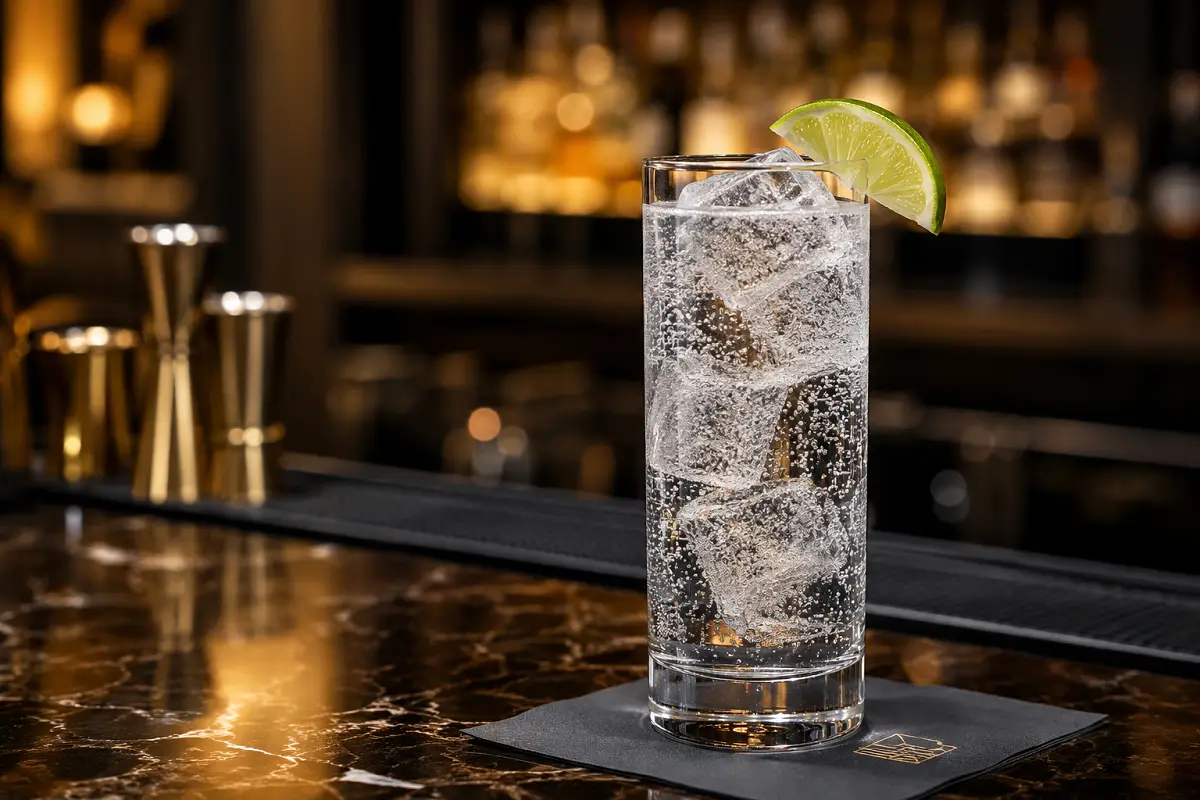 Gin and Tonic Cocktail Recipe with SOP, Garnish & Presentation Guide