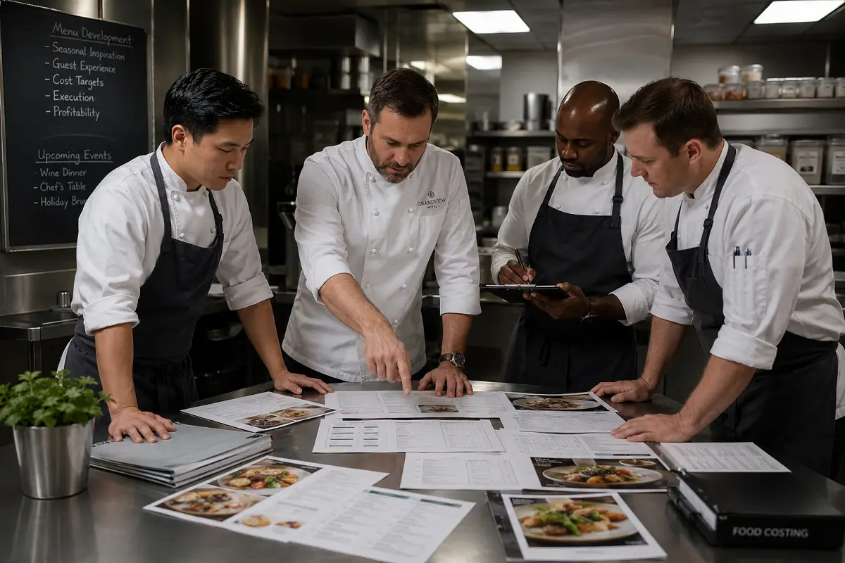 Hotel Standard Menu Planning Techniques: Complete Training Guide with SOP & Professional Standards