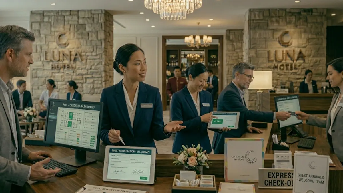 Professional Front Office Hierarchy: Hotel Training Guide