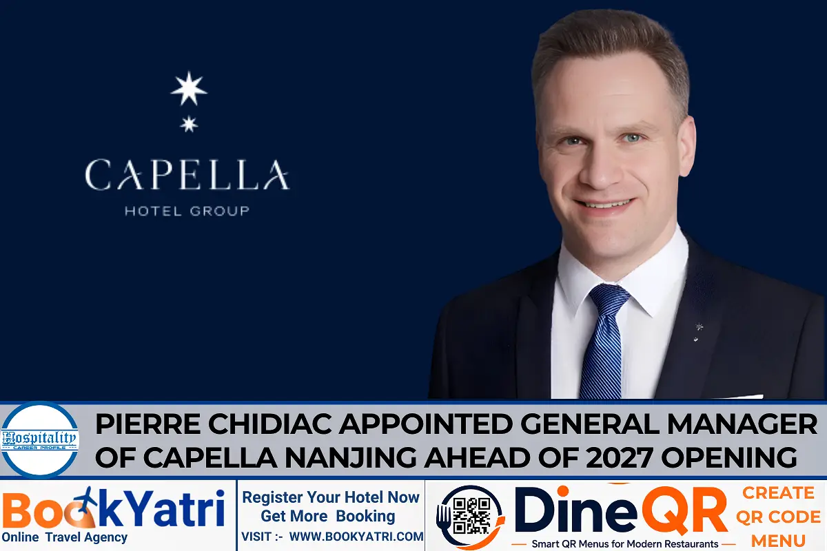 Pierre Chidiac Appointed General Manager of Capella Nanjing