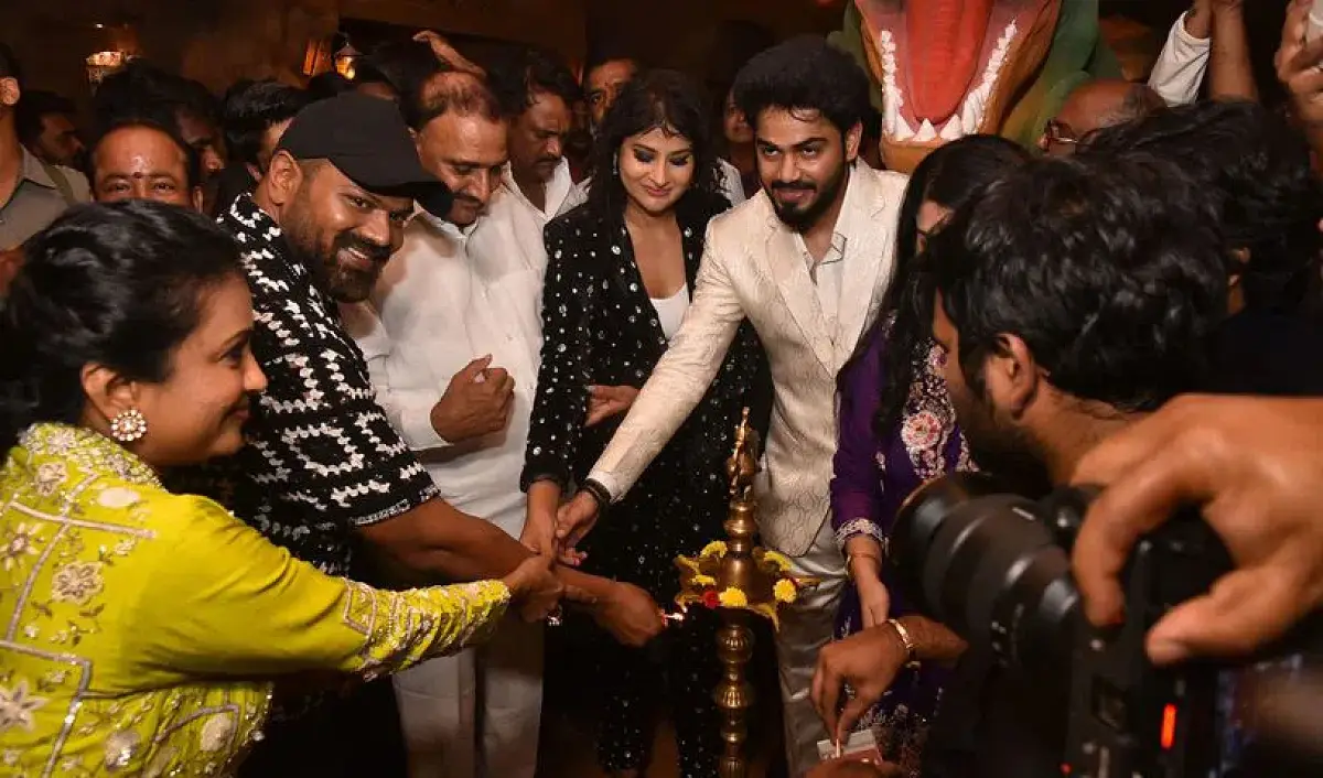 Manchu Manoj Inaugurates Dinosaur-Themed Hiyya Mandi Restaurant in Kukatpally