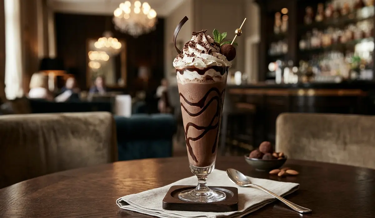 Chocolate Cream Mocktail Recipe with SOP, Garnish & Presentation Guide