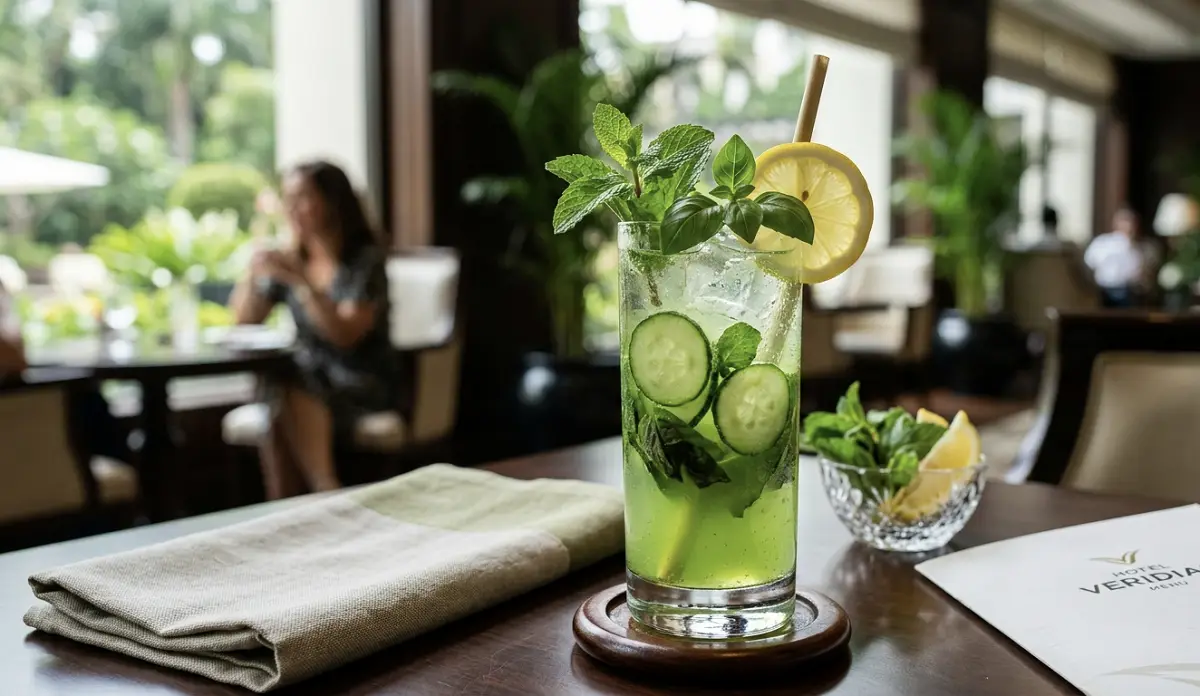 Herbal Detox Mocktail Recipe with SOP & Presentation Guide