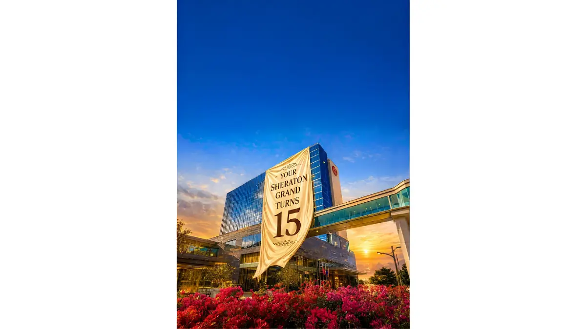 Sheraton Grand Bangalore Marks 15 Years with Anniversary Stay Package
