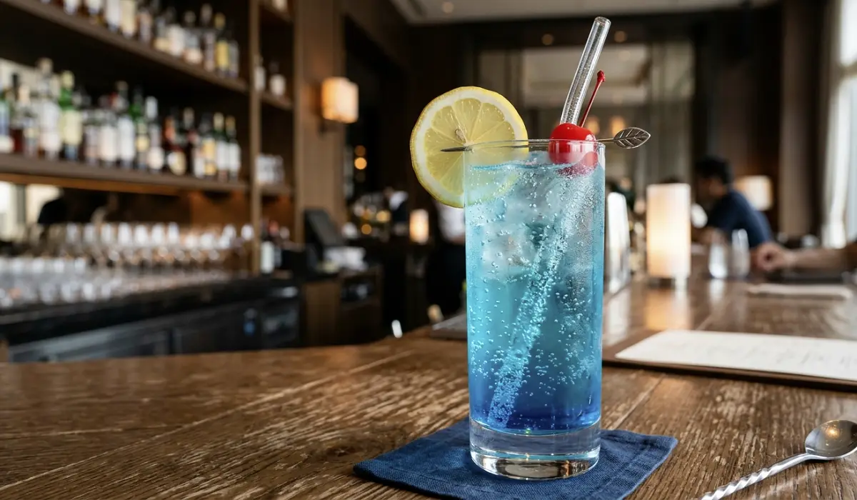 Blue Lagoon Mocktail Recipe with SOP & Presentation Guide