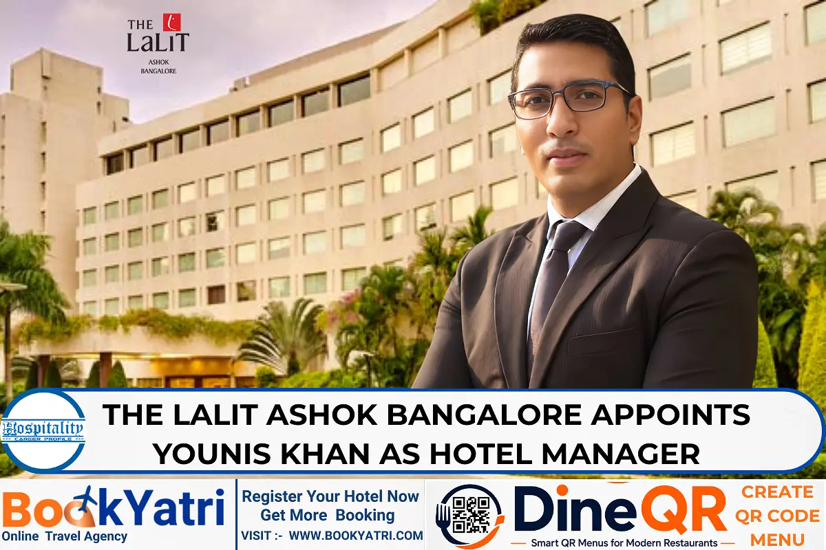 The Lalit Ashok Bangalore Appoints Younis Khan as Hotel Manager