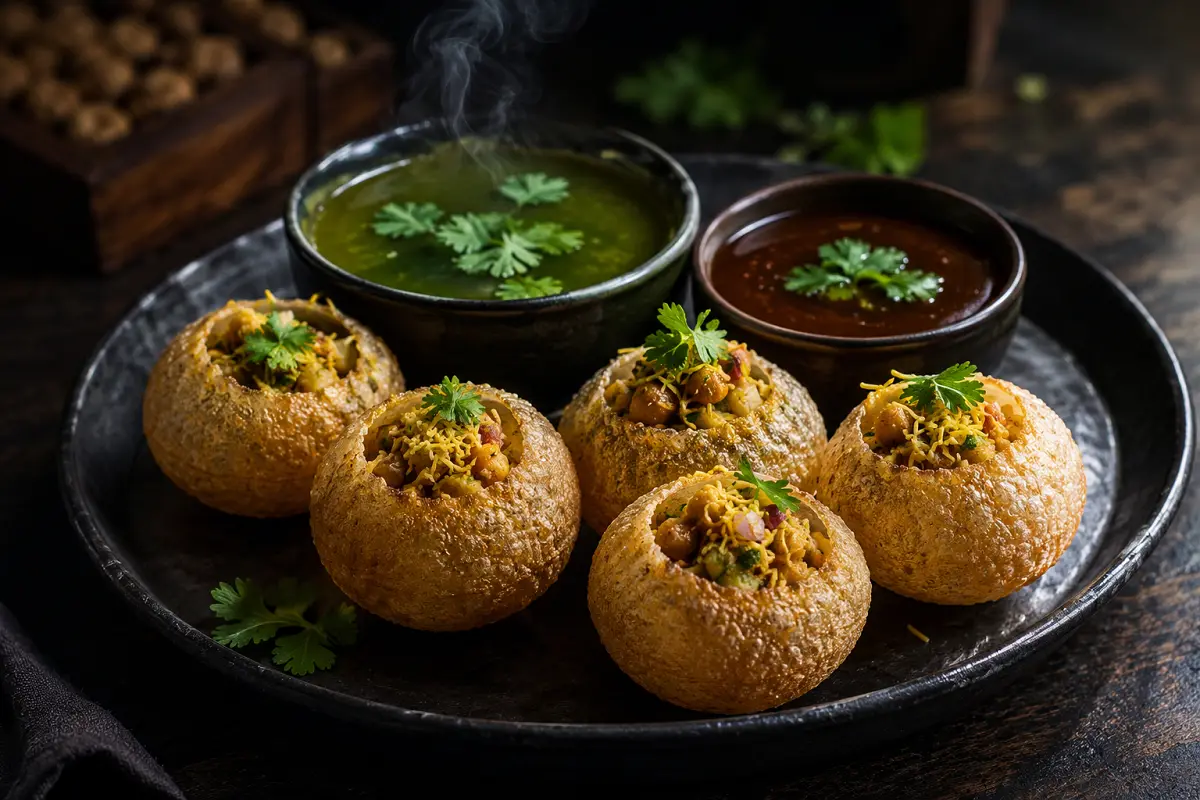 Pani Puri Recipe with SOP & Presentation Guide