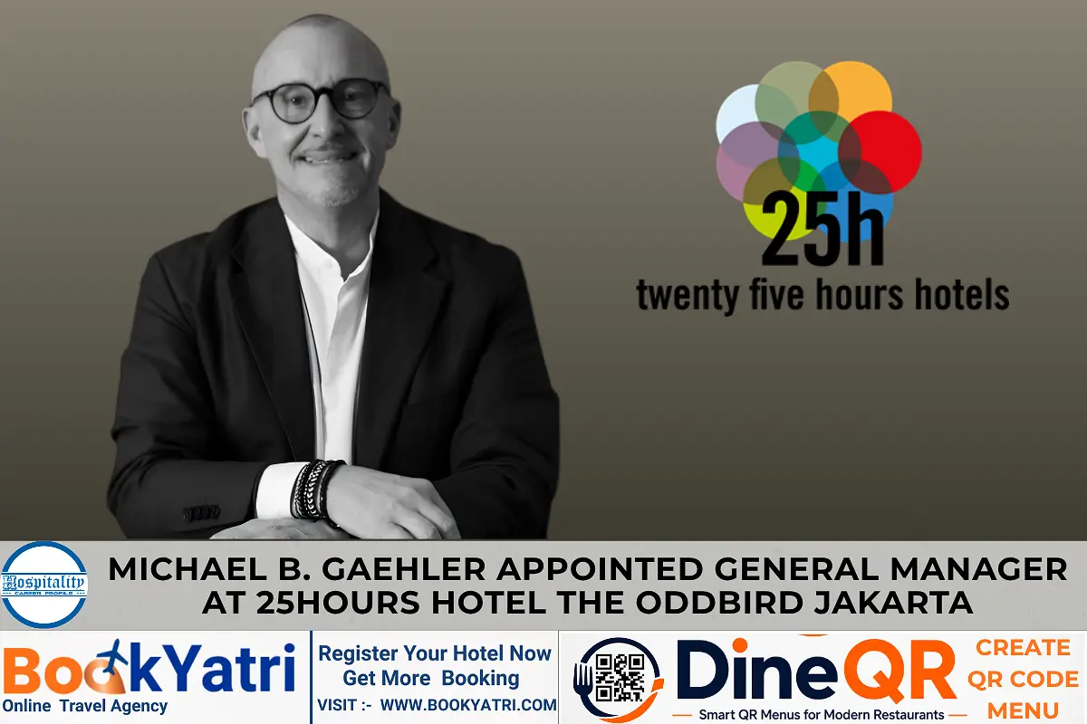 Michael B. Gaehler: New GM at 25hours Hotel The Oddbird Jakarta