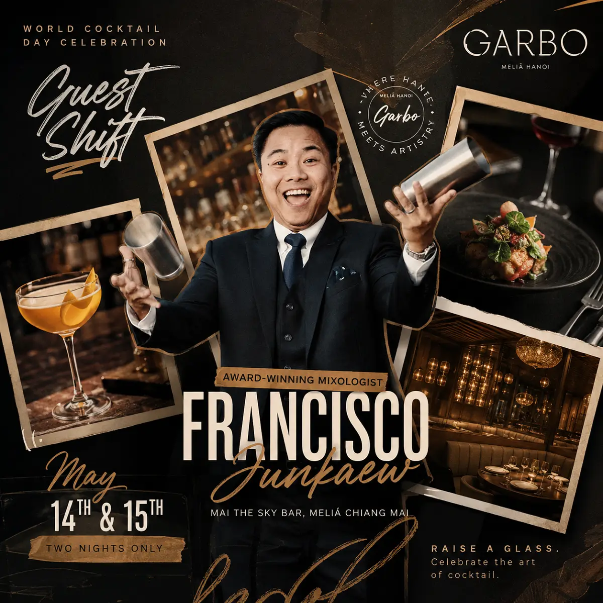 World Cocktail Day Guest Shift Elevates Hanoi’s Luxury Cocktail Scene With Chiang Mai Flavors