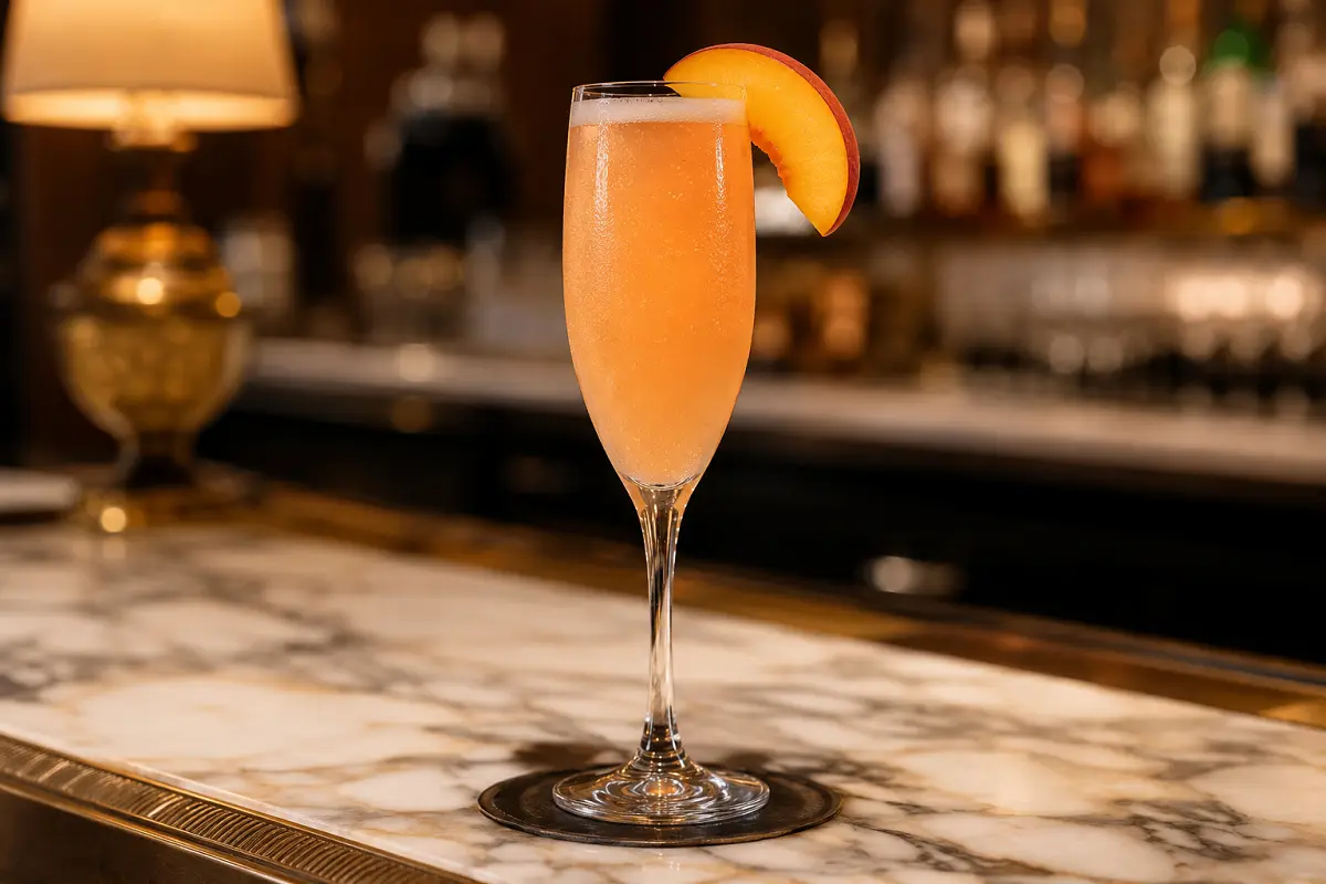 Bellini Cocktail Recipe with SOP, Garnish & Presentation Guide