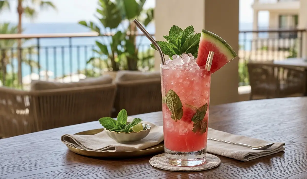 Watermelon Cooler Mocktail Recipe with SOP Guide