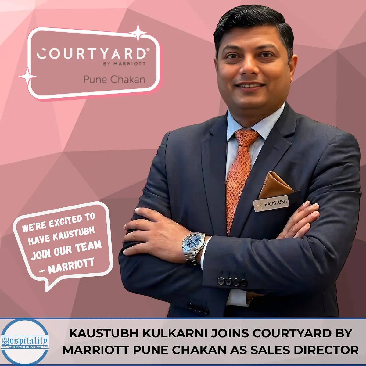 Courtyard by Marriott Pune Chakan Appoints Kaustubh Kulkarni as Director of Sales