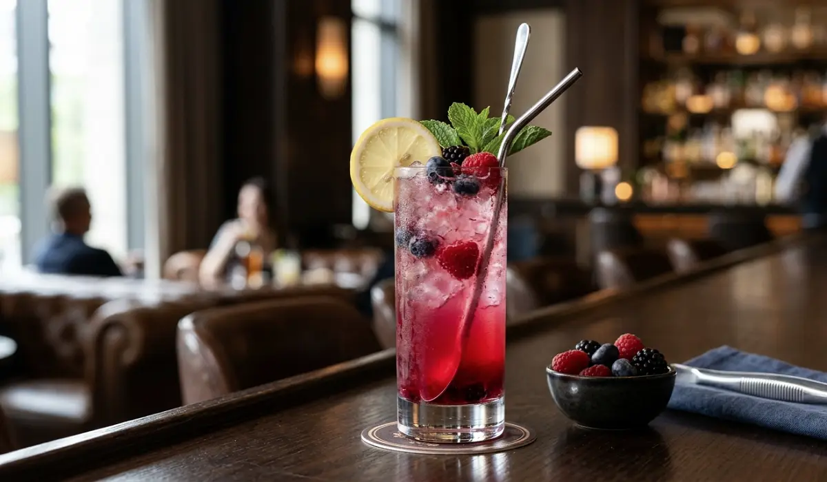 Berry Lemonade Mocktail Recipe Hotel Style Guide