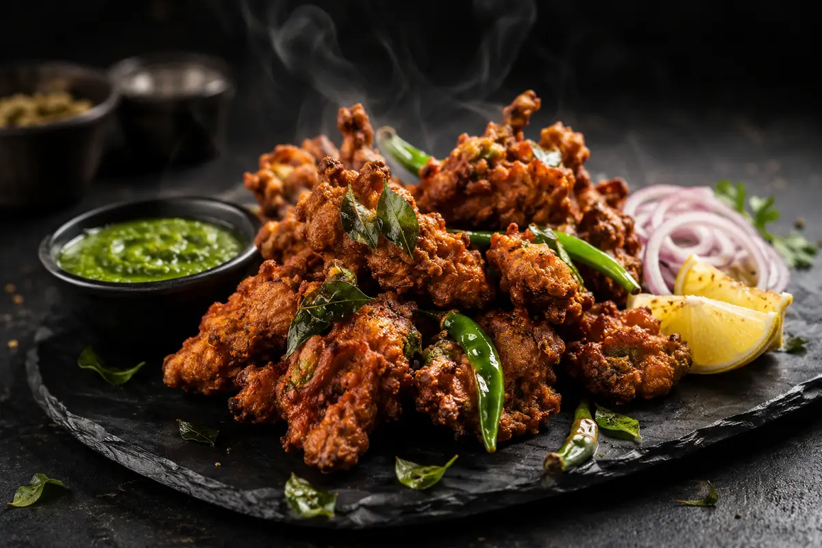 Chicken Pakora Recipe with SOP & Presentation Guide