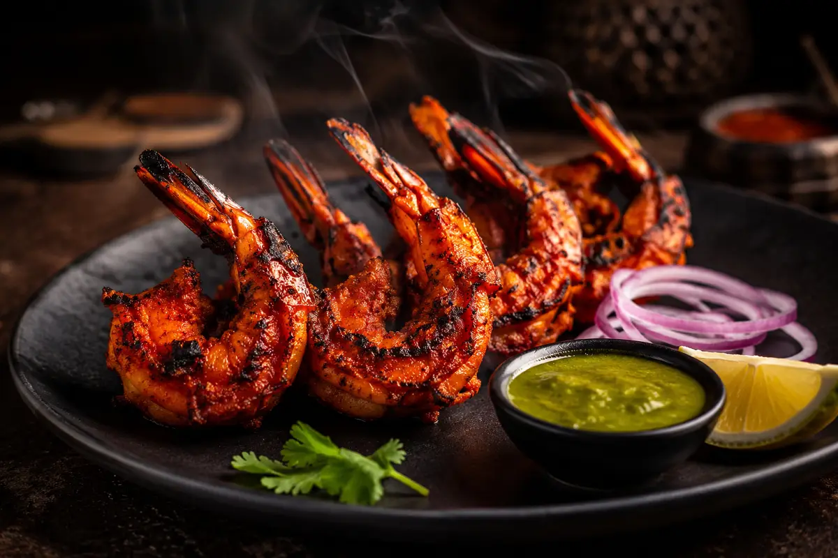 Tandoori Prawns Recipe with SOP & Presentation Guide