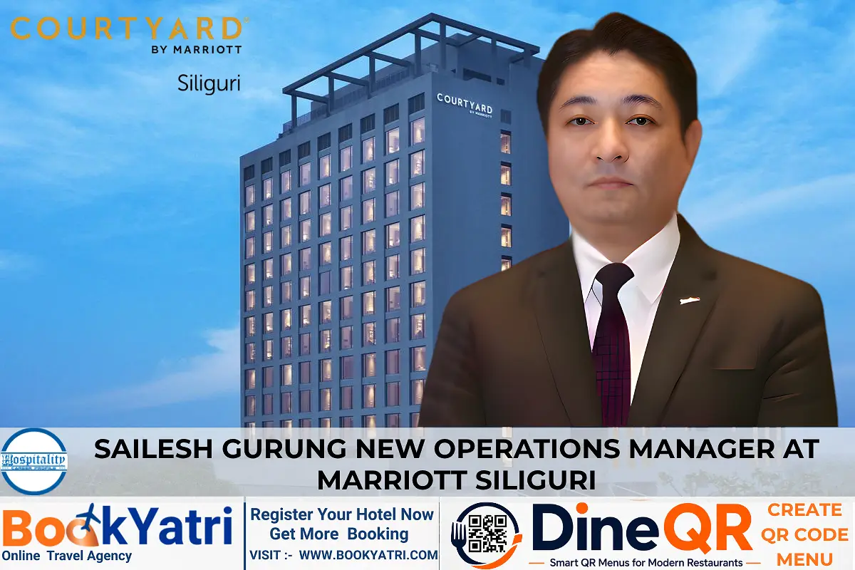 Sailesh Gurung New Operations Manager at Marriott Siliguri