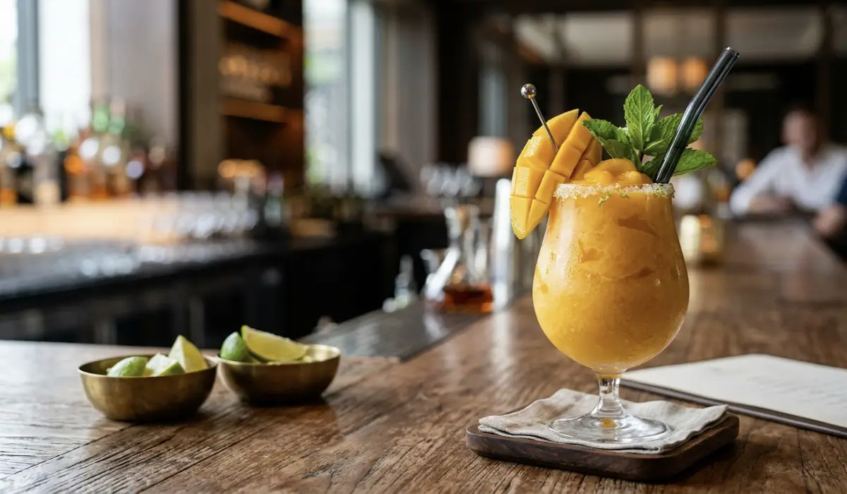 Frozen Mango Delight Mocktail Recipe – Hotel Style Guide in 7 Steps
